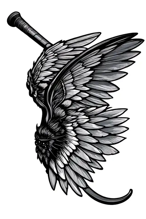 Cricket Bat Wings