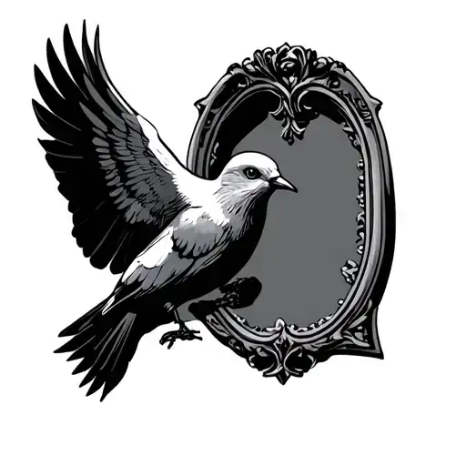 Grave And Dove For Dad