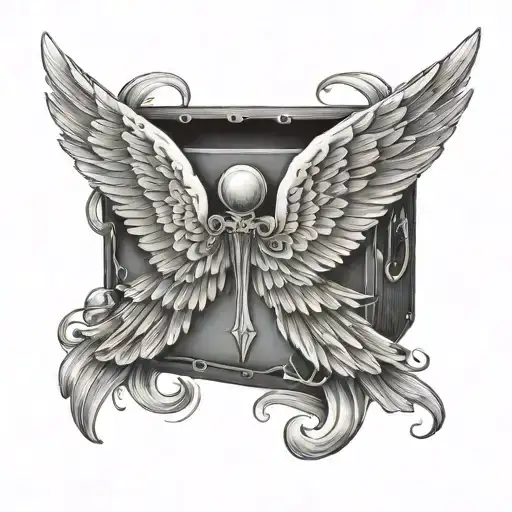 Box With Angel Wings