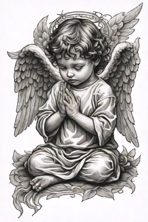 Angel Child Praying