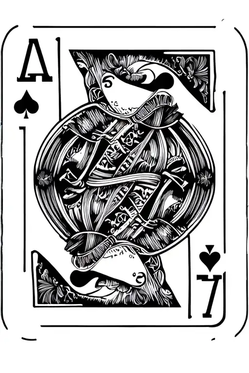 Ace Of Hearts Playing Card