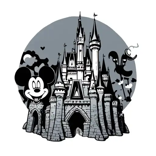 4 Disney Parks Represented By Small Icons