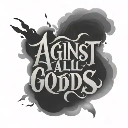 Against All Odds Lettering Design