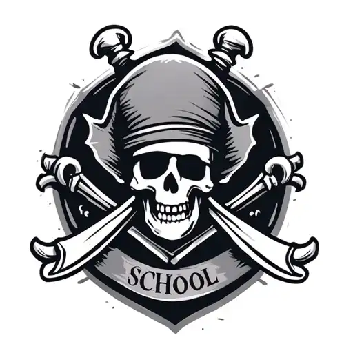 Pirate School Logo