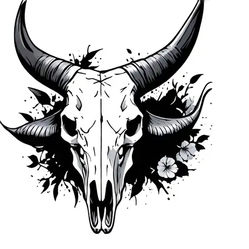 Taurus Bull Skull