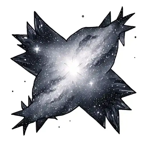 Galaxy Filled With Stars