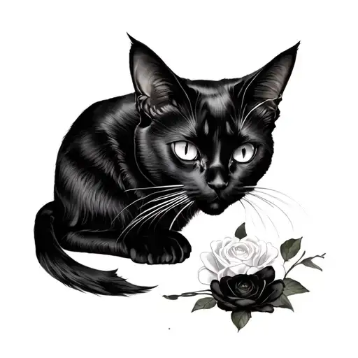 Black Cat Goth Style