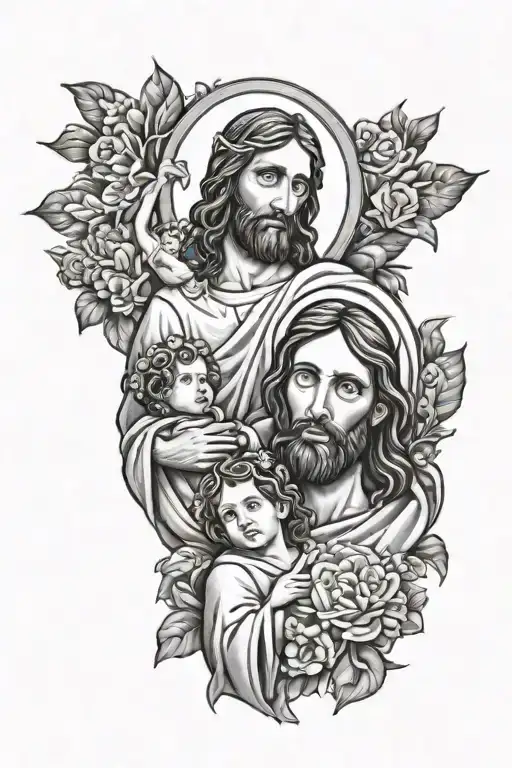 Jesus And Family