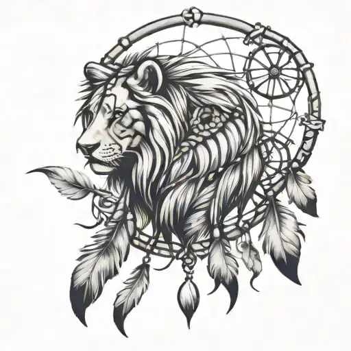 Dream Catcher Leo Zodiac Sign