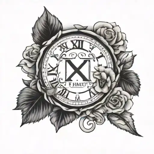 Roman Numerals Family Birthdays