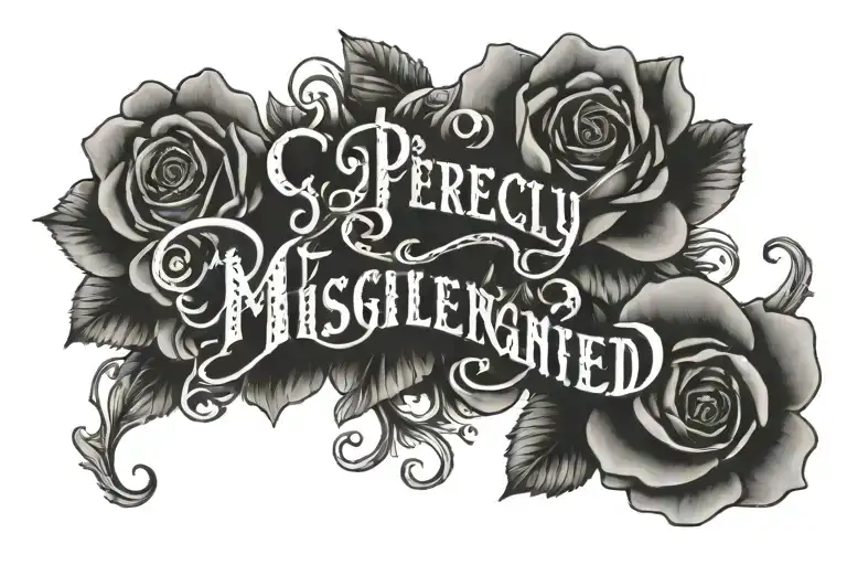 Two Word Lyric To Match 'Perfectly Misaligned'
