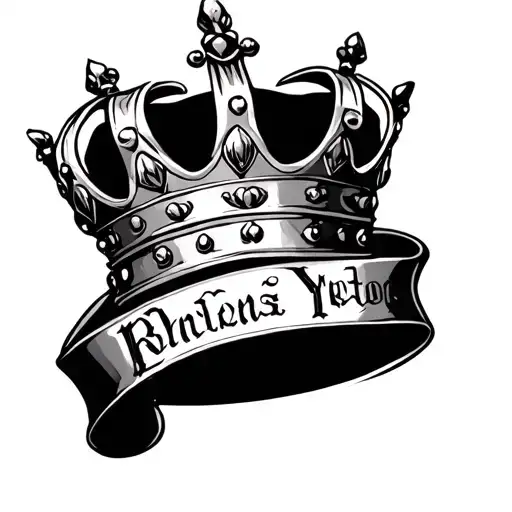King Crown With A Name