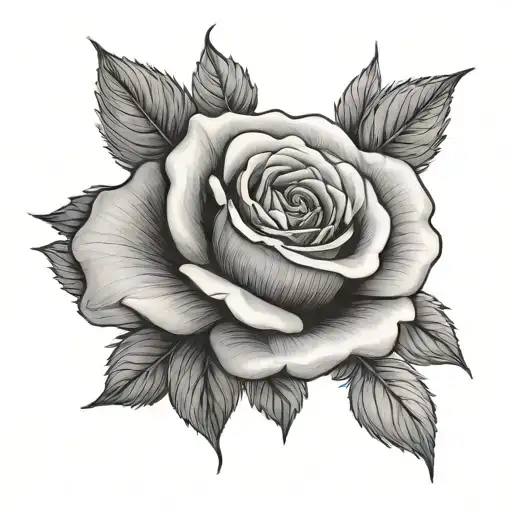 Rose With Named Annabelle