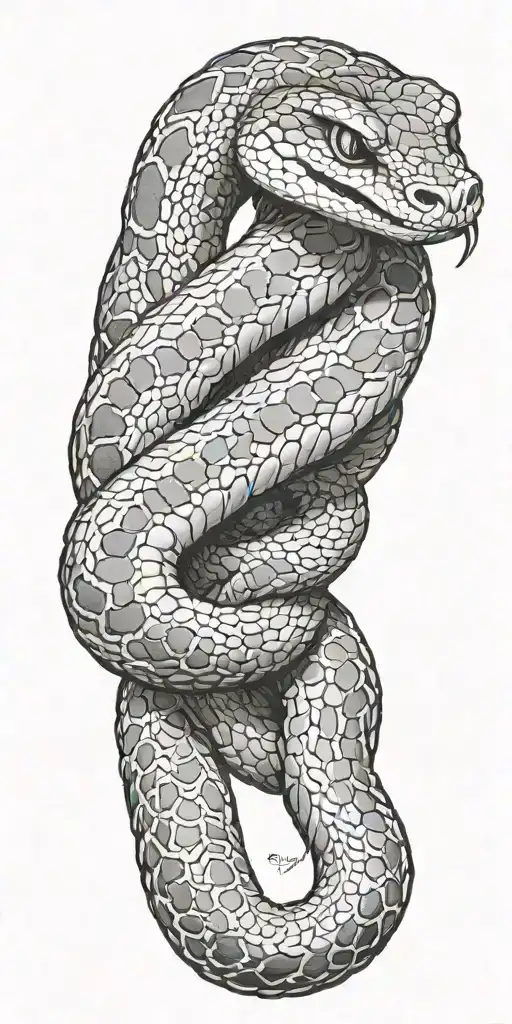 Arizona Desert Theme Rattlesnake