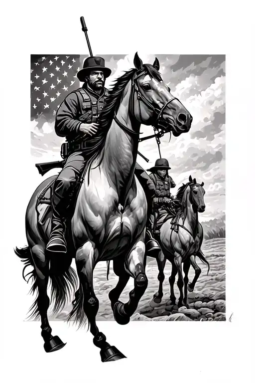 Horsesmen Of The Apocolypse As The United States Military