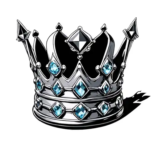 Kings Crown 4 Gemstones