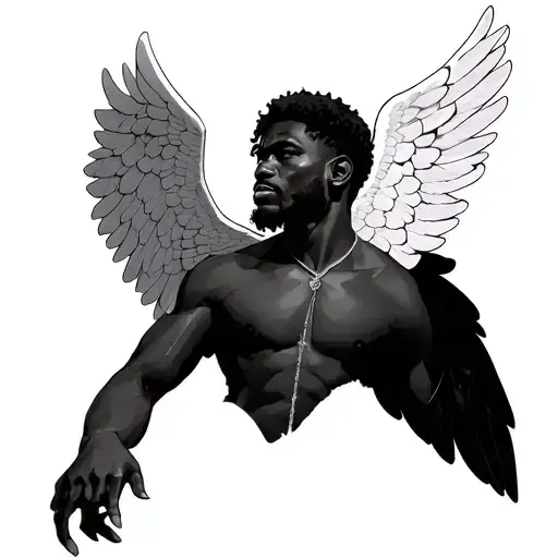 African Male Angel