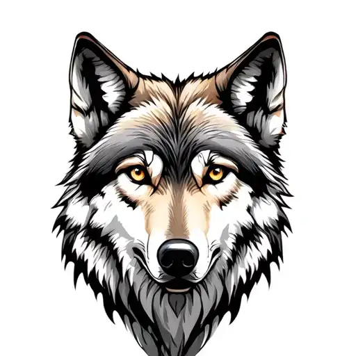 Wolf Staring Back At Me