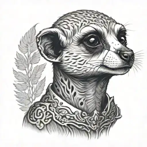 The Skull Of A Meerkat