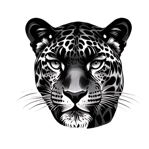 Black Jaguar With Eyes Instead Of Spots