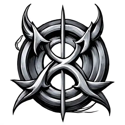 Alpha And Omega Symbol