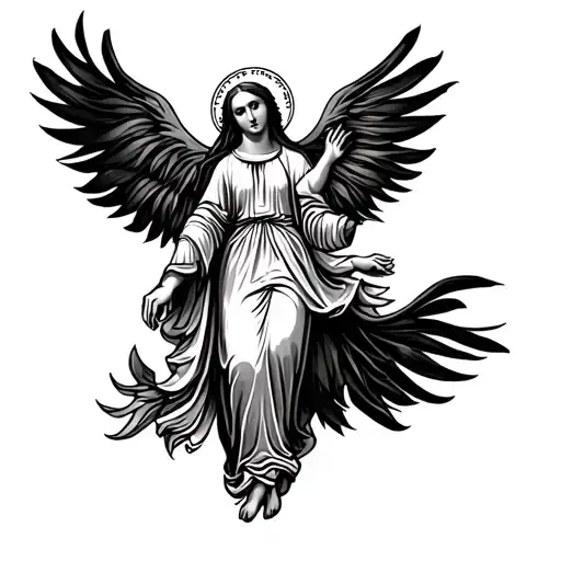 Virgin Mary Chinelo Dancing Together