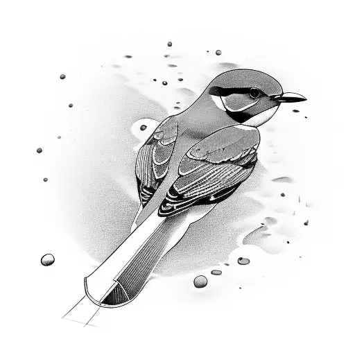 Brown Martin Acoustic Guitar