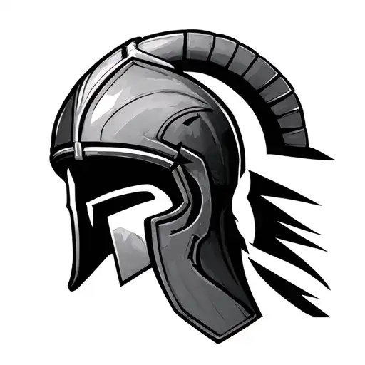 Spartan Helmet With Bbj Belt Jiu Jitsu