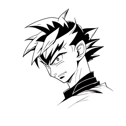 Over The Shoulder Dragon Ball Z