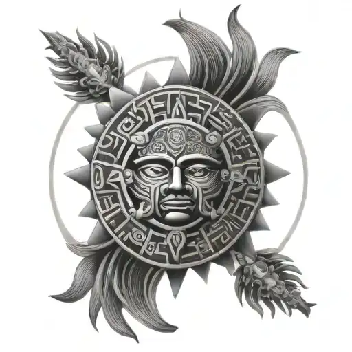 The Aztec Sun Moon