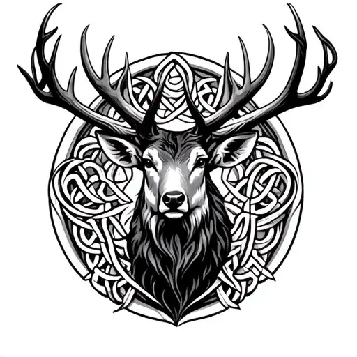 Celtic Stag