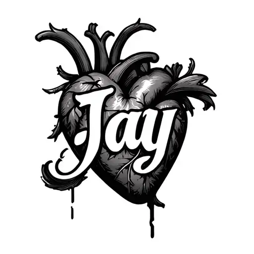 Jay Word In Heart