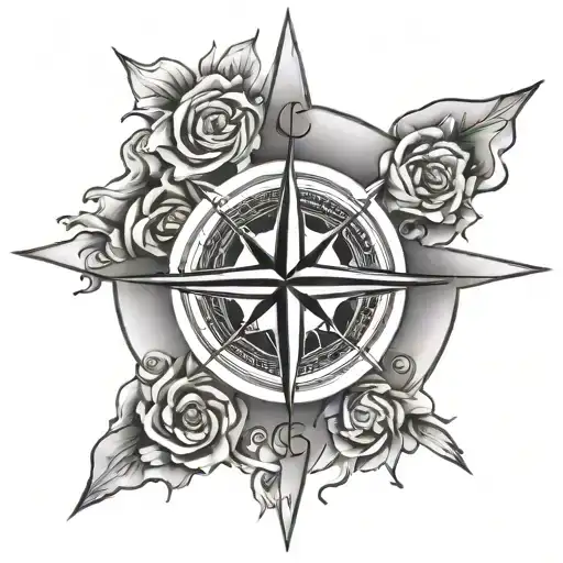 Compass Rose Intertwined