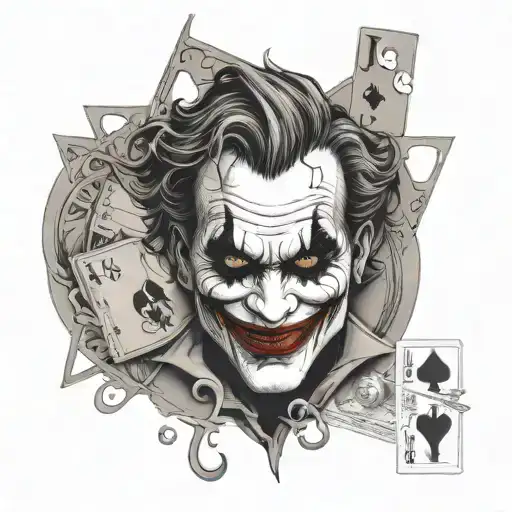 Joker Tattoo Not From Batman But The Joker Card With The Deep Meaning About How Psycho I Am