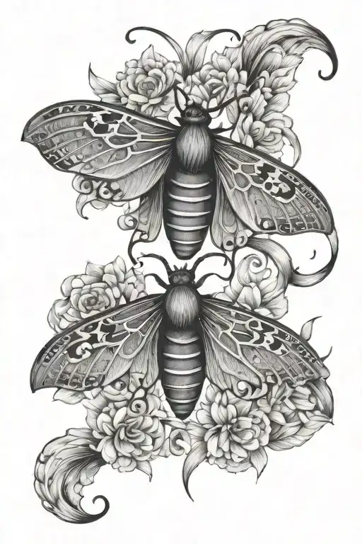Hecate Moth Mandala