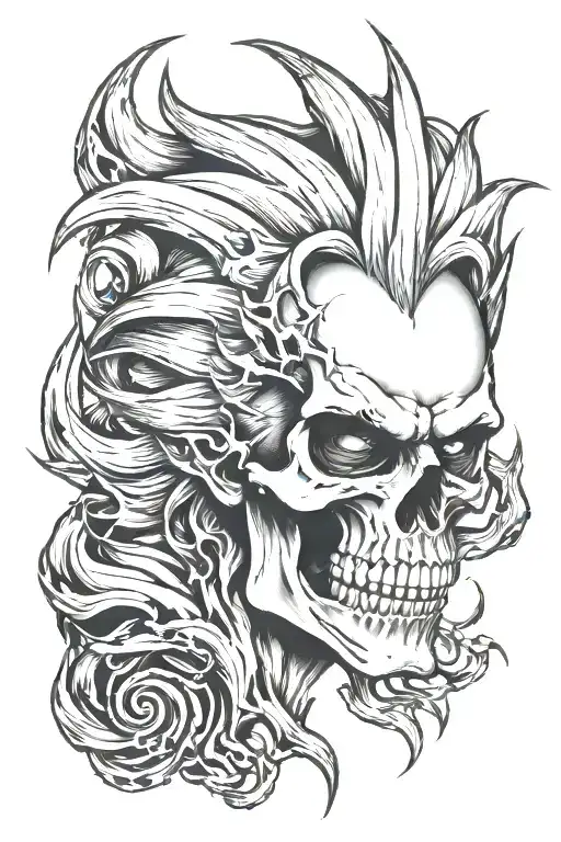 Skull Super Sayian