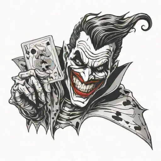 Joker Card Psycho Not From Batman Who Laughs
