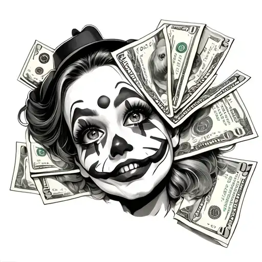 Chikano Clown Money Death Girl