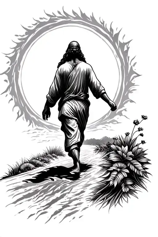 Journey Through Life On My Way To Jesus Walking