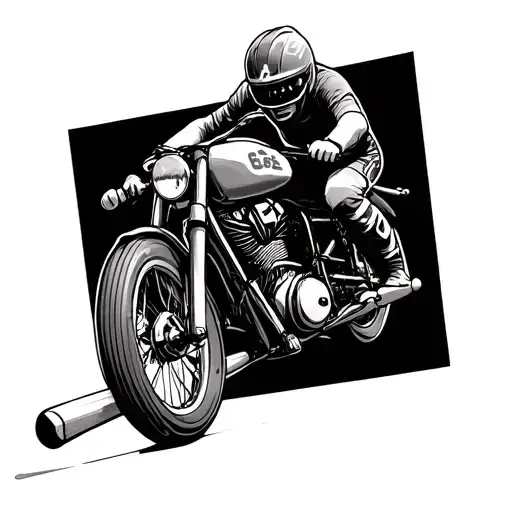 Bike Riding On A Cricket Bat