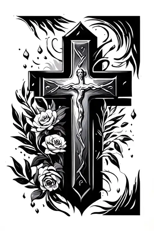 Christian Cross Runner