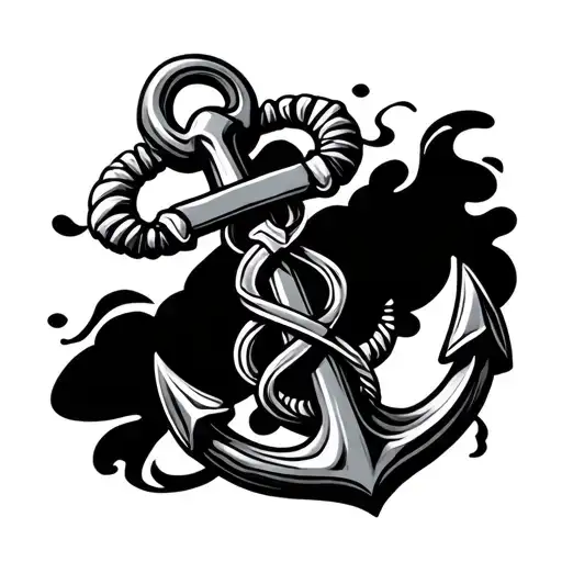 Celtic Anchor Intertwined