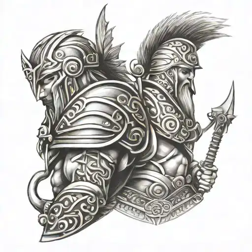 Gods Warrior Shoulder