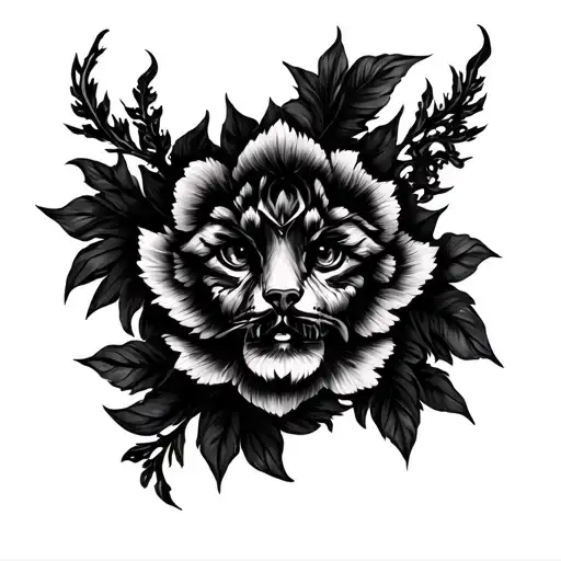 Slavic Tattoo In The Style Of Realism