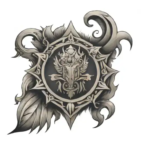 Slavic Small Male Tattoo On The Forearm Associated With Honor And Courage