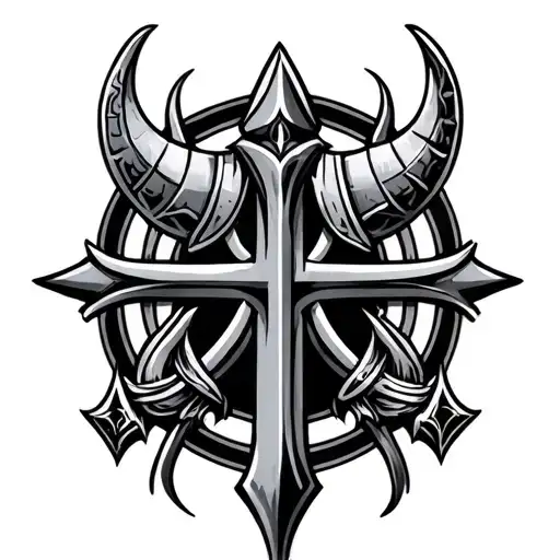 Viking And Trinity Symbol Mixed