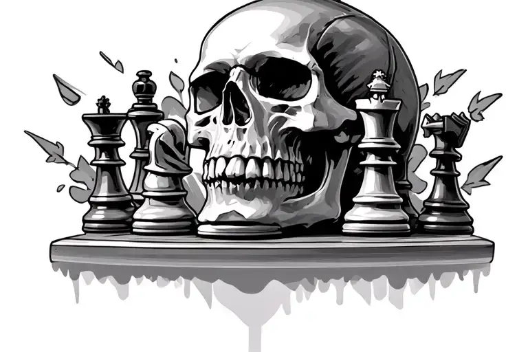Skull Chess Military