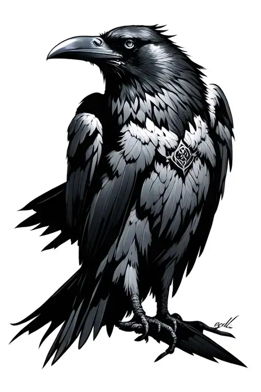 Raven And Mythic Gods