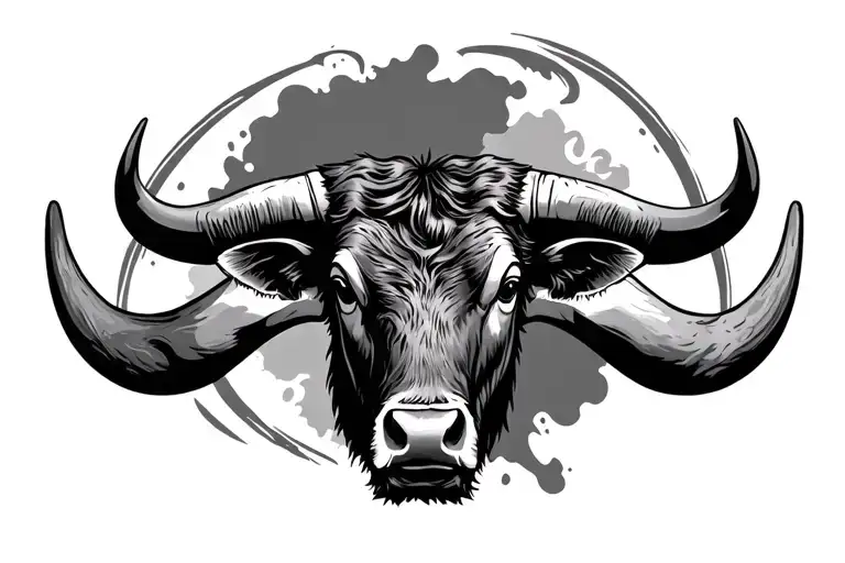 Longhorn Bull Head