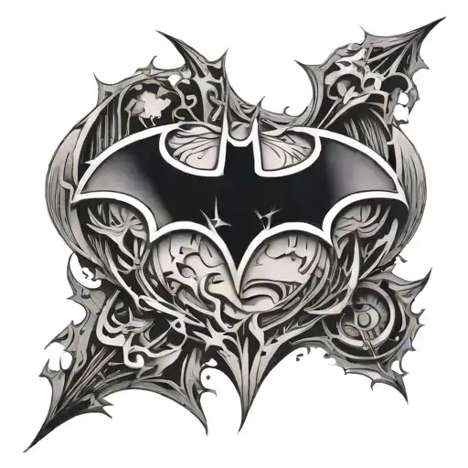 Batman Symbol Abstract